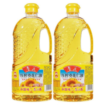 鲁花 粮油食用油 葵花仁油900ml*2