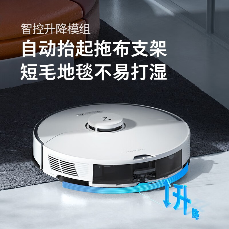 石头（roborock）扫地机器人自清洁扫拖洗一体免洗拖布自动洗拖布拖地机器人 石头G10