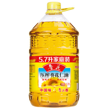 鲁花 食用油粮油 葵花仁油5.7L