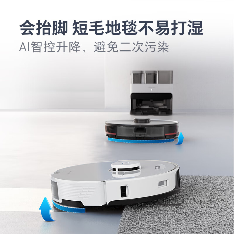 石头（roborock）扫地机器人 扫拖洗全能一体家用智能免洗拖布自动集尘扫地机器人G10S Pro