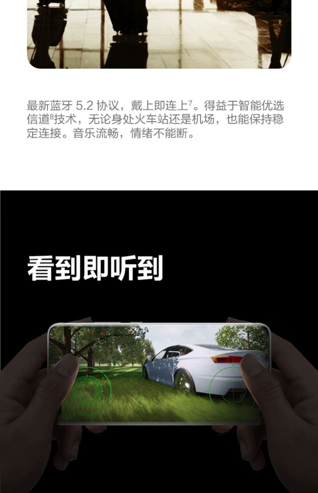 华为智能眼镜HUAWEI X GENTLE MONSTER Eyewear II蓝牙高清通话二代 眼镜二代升级版KUBO BAL-AL60