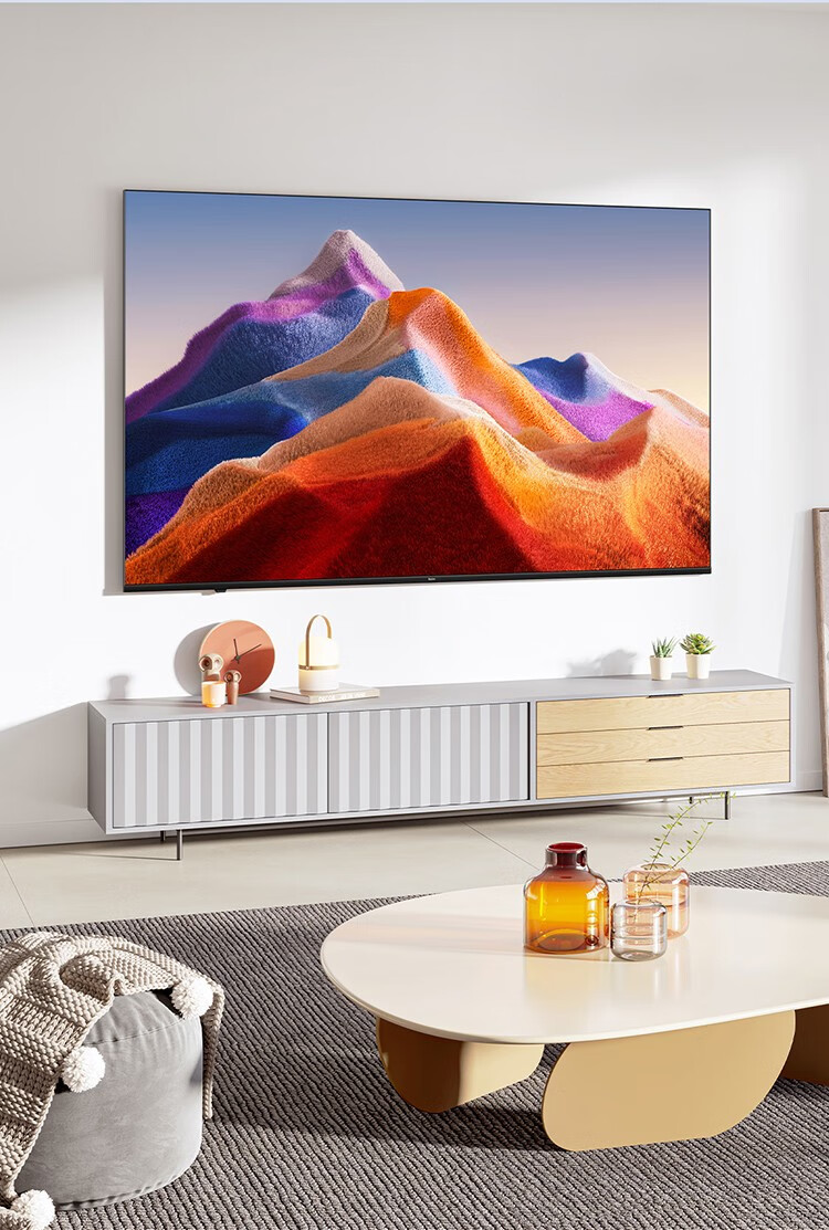 小米 电视 Redmi A58 58英寸 金属全面屏 4K 超高清 双扬声器立体声 智能电视机L58R8-A