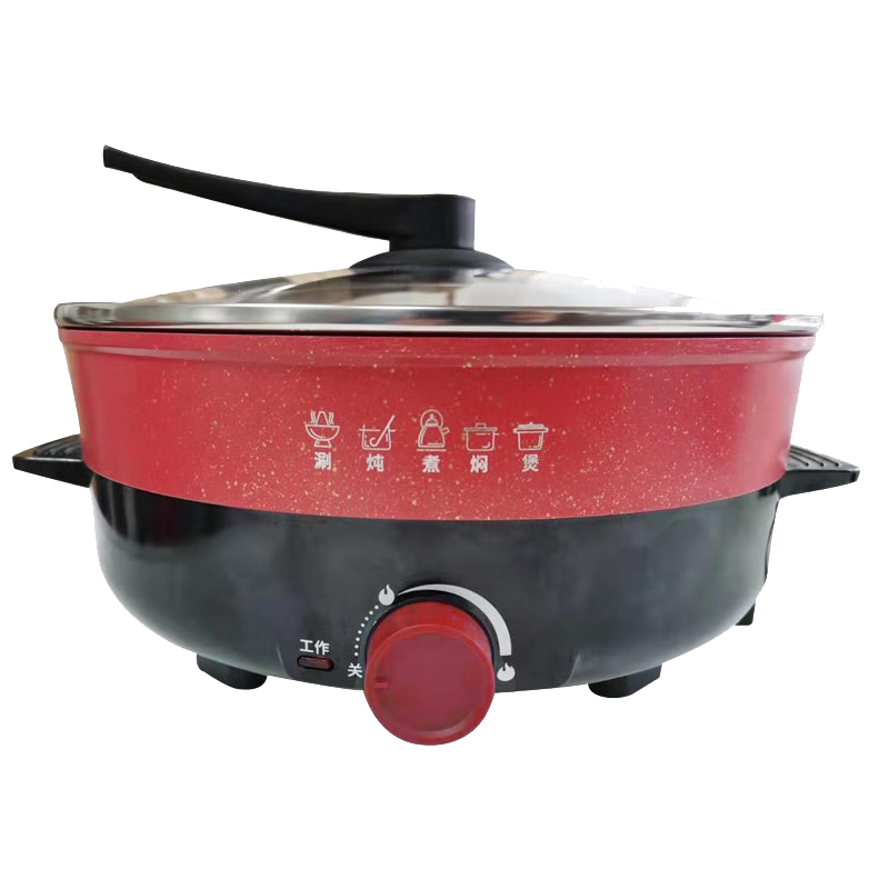 利仁（Liven）家用电火锅 4.5L（约3-5人） 多用途电煮锅料理锅LPHG-2