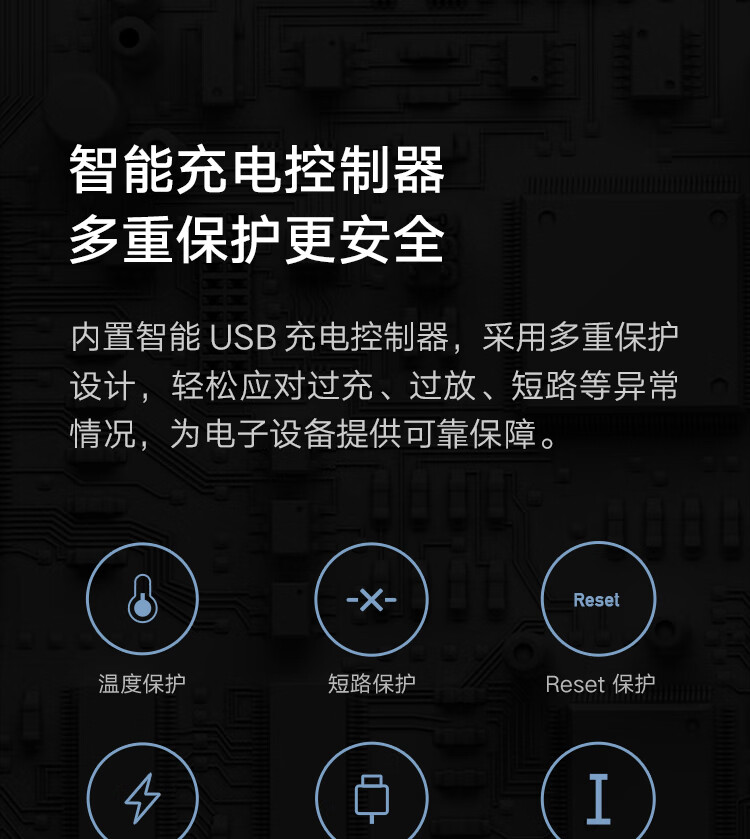 小米 充电宝 10000mAh 22.5W 移动电源 苹果20W充电 双向快充 多口输出 PD快充 黑色
