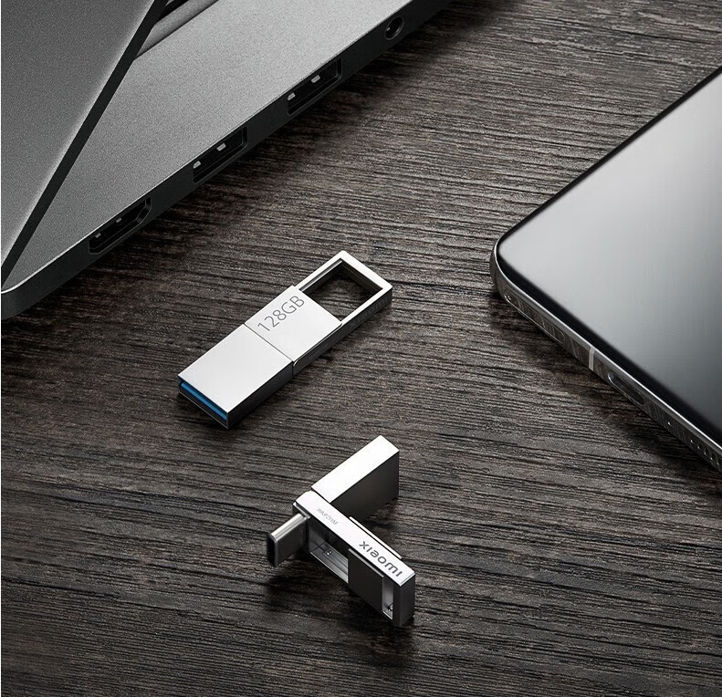 小米 双接口U盘手机电脑兼容USB3.2高速读写Type-C接口便携存储 小米双接口U盘 64G