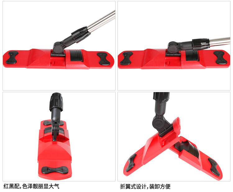 美丽雅 拖把 拖地神器免手洗 亲巧经典大平板拖把