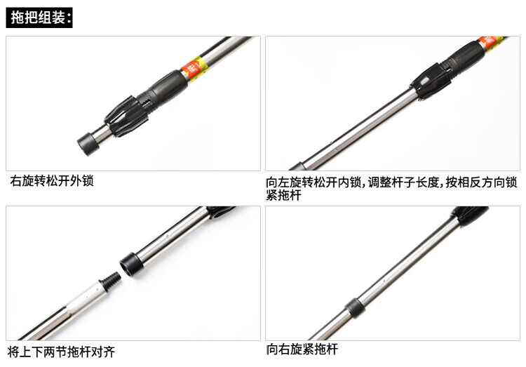 美丽雅 拖把 拖地神器免手洗 亲巧经典大平板拖把