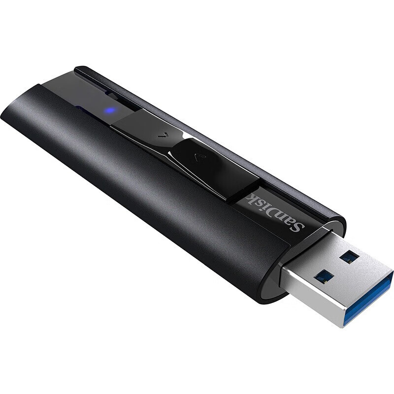 闪迪（SanDisk）固态级U盘 套装 CZ880闪存盘商务办公加密 至尊超极速 128G 读速420M/S 写入380M/S