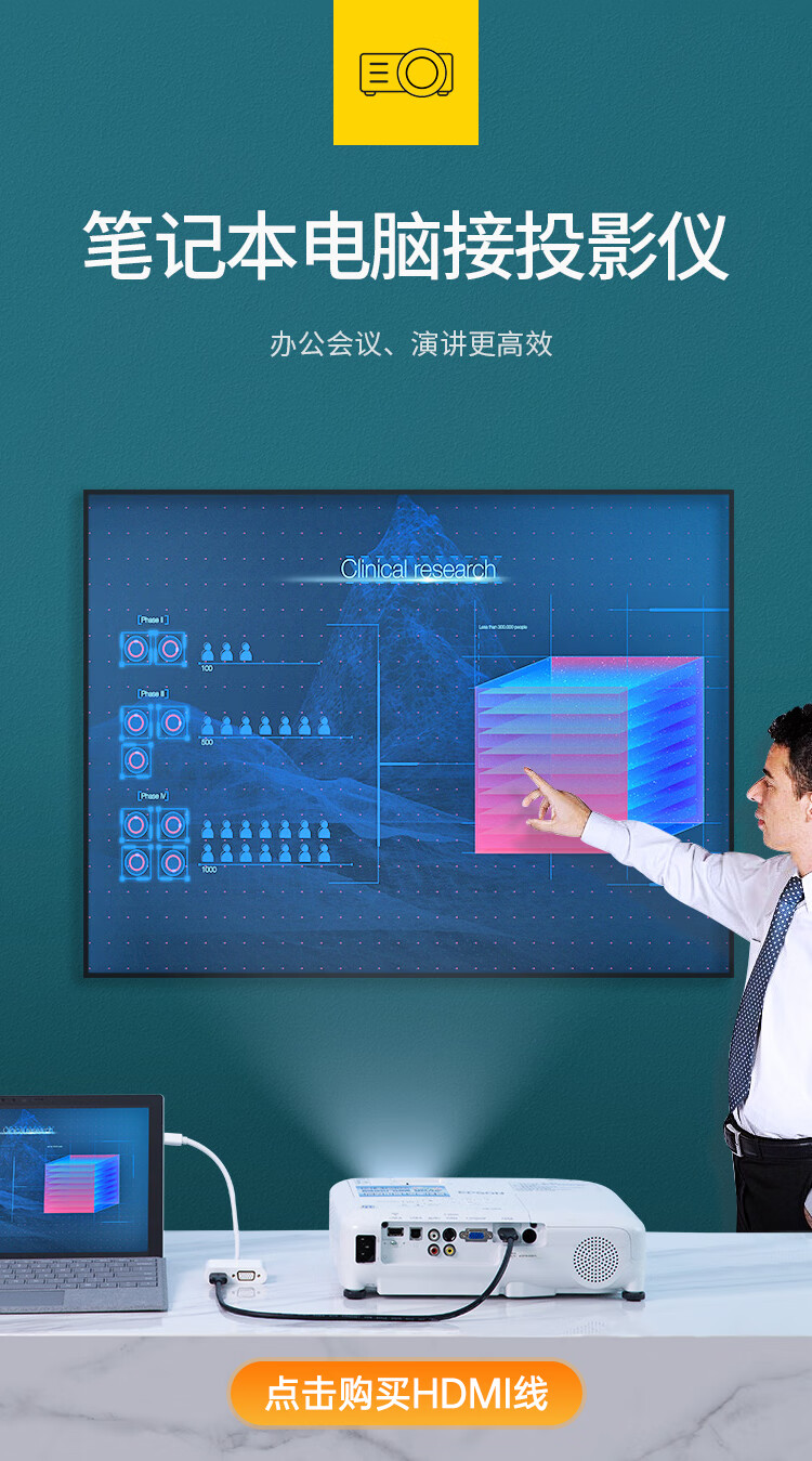 绿联MD108 dp转hdmi/DP转换器vga转接头苹果转HDMI+VGA 家装黑（10439）