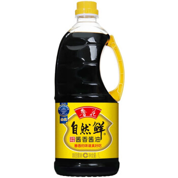鲁花 厨房调味品 自然鲜酱香酱油1L*2
