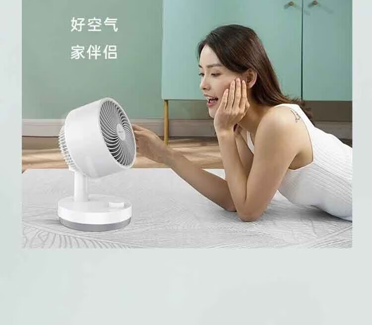 艾美特 机械台式循环扇 桌面空气循环扇FA15-X40