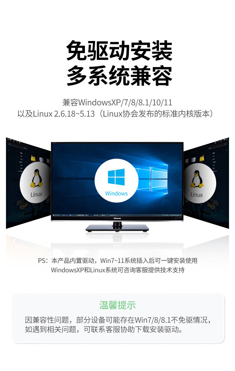 绿联（UGREEN）USB无线网卡免驱动 AC650M双频5G网卡 适用台式机笔记本外置网卡随身WiFi发射器 20204
