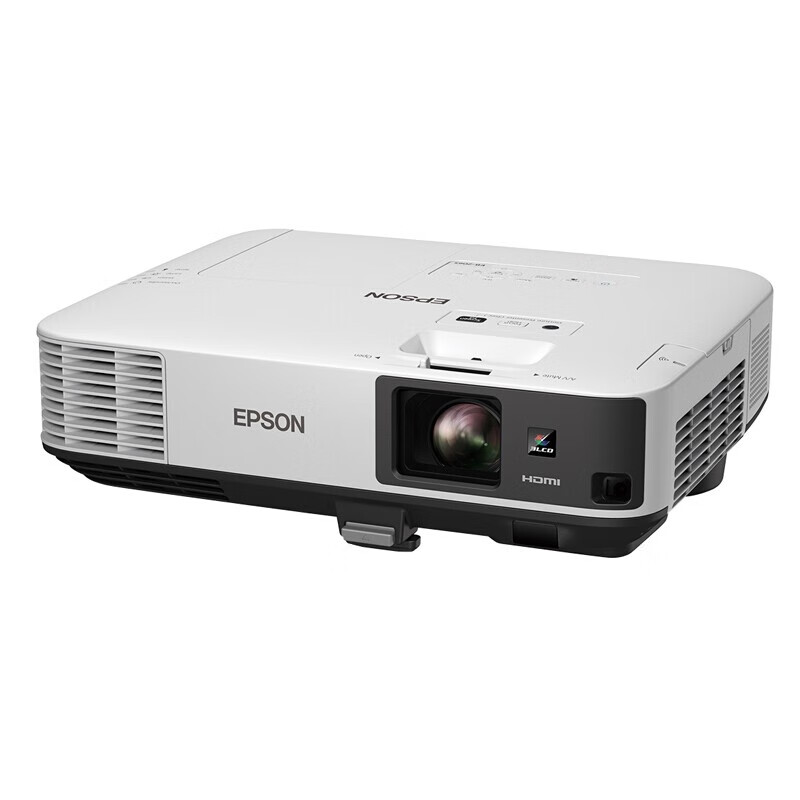 爱普生（EPSON）CB-2155W 投影仪 投影机商用办公会议 (含120英寸16:10电动幕布 高清 5000流明 )