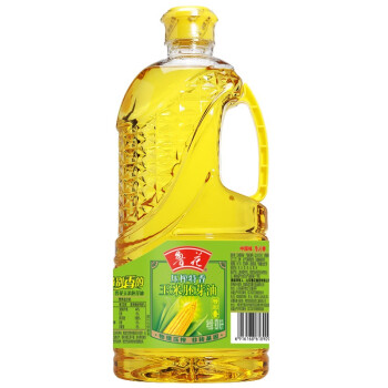 鲁花 食用油 压榨特香玉米胚芽油900ml*2