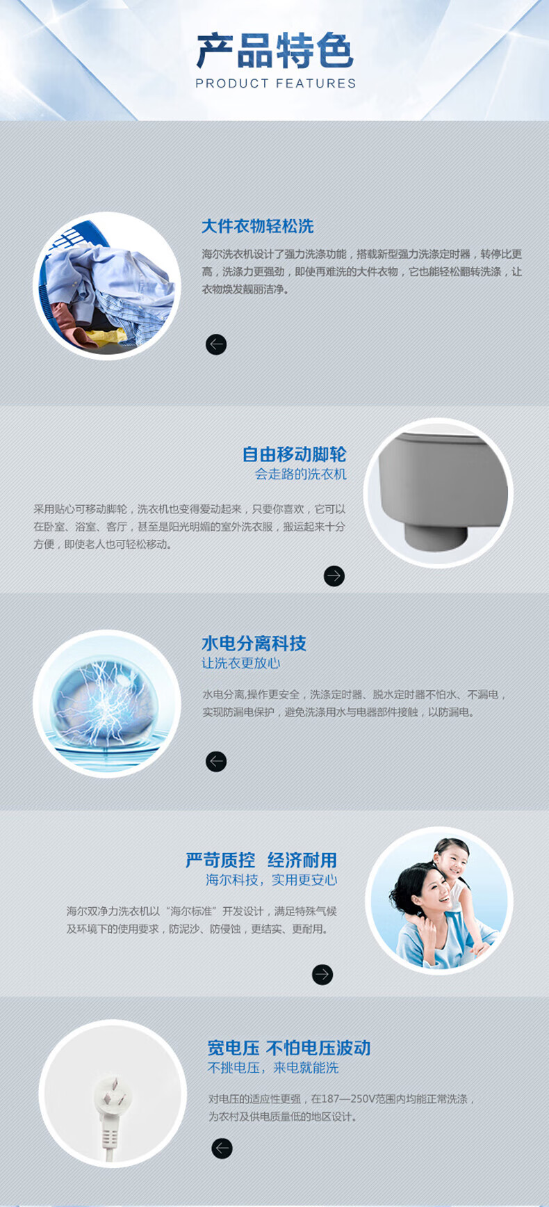 海尔（Haier）12公斤KG大容量宾馆商用家用双桶双缸半自动钢化玻璃波轮强力洗涤洗衣机老式12公斤XPB120-928S