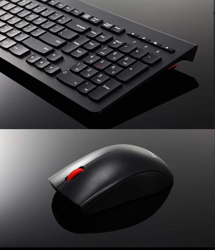 联想（lenovo）有线键盘鼠标套装 办公鼠标键盘套装 有线键鼠套装 电脑键盘笔记本键盘 M120Pro