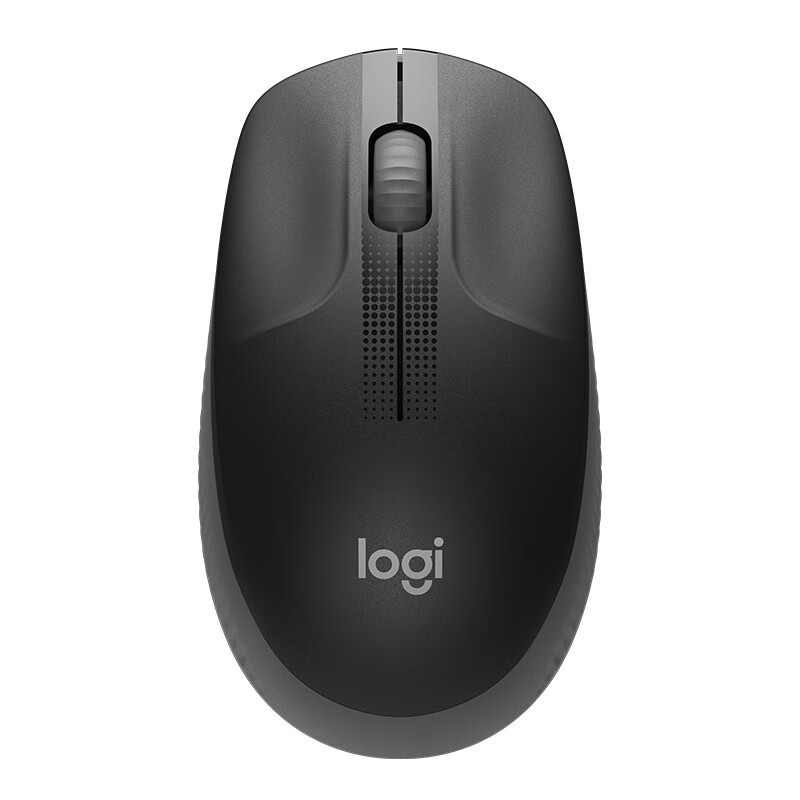 罗技 （Logitech）M190无线鼠标 大手鼠标-石墨黑