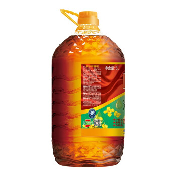多力 浓香菜籽油5L 压榨食用油