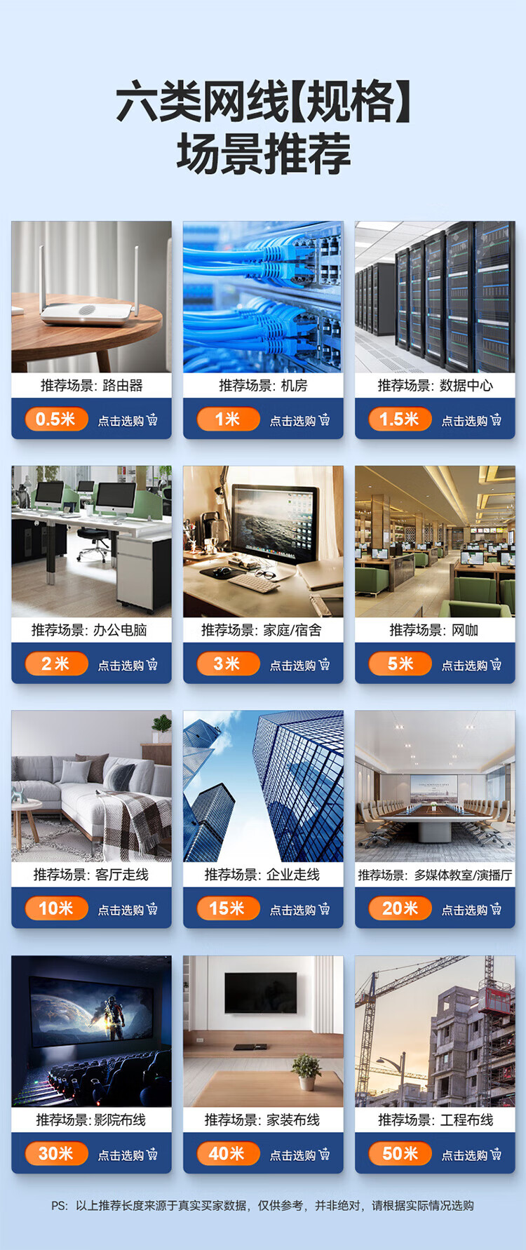 山泽(SAMZHE)六类网线 CAT6类千兆极速8芯双绞 工程家用宽带监控电脑网络成品跳线 黑色 WD6015 1.5米 两条装