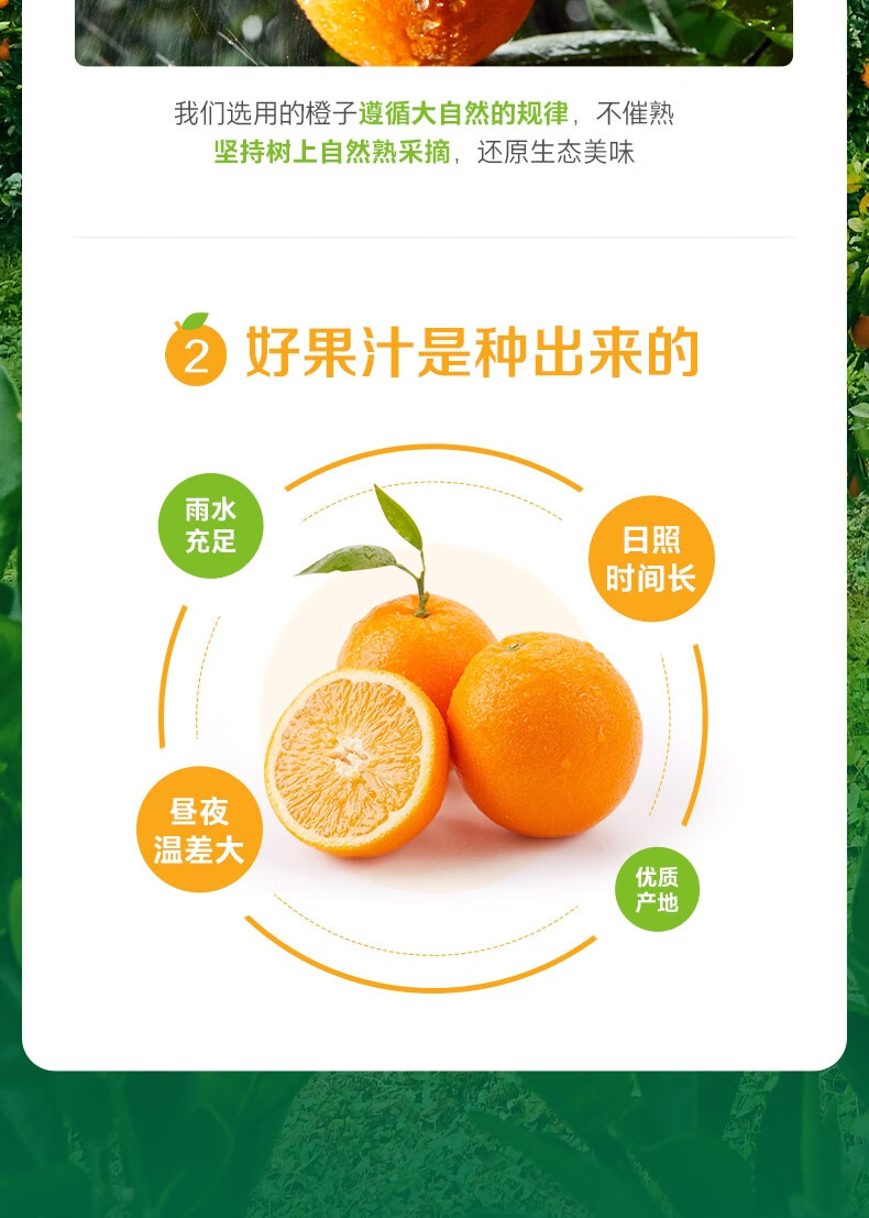 农夫山泉NFC果汁饮料 整箱装 100%NFC橙汁300ml*24瓶