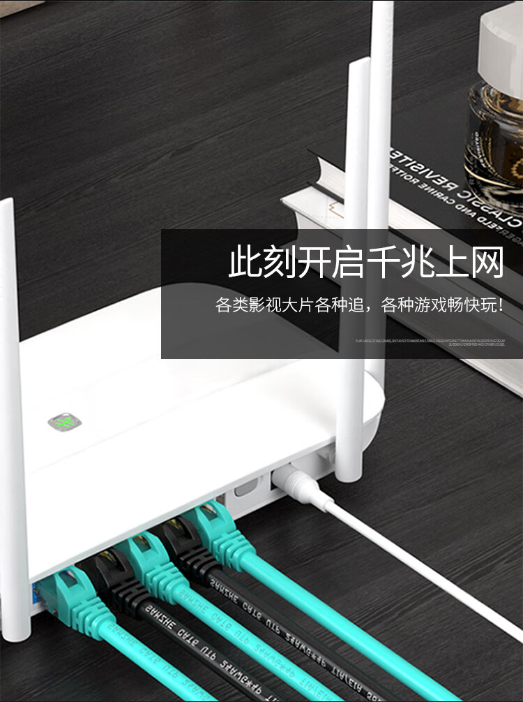 山泽(SAMZHE)六类网线 CAT6千兆极速八芯双绞 工程家用电脑连接线 非屏蔽成品网络跳线 黑色 CAH-6030 3米