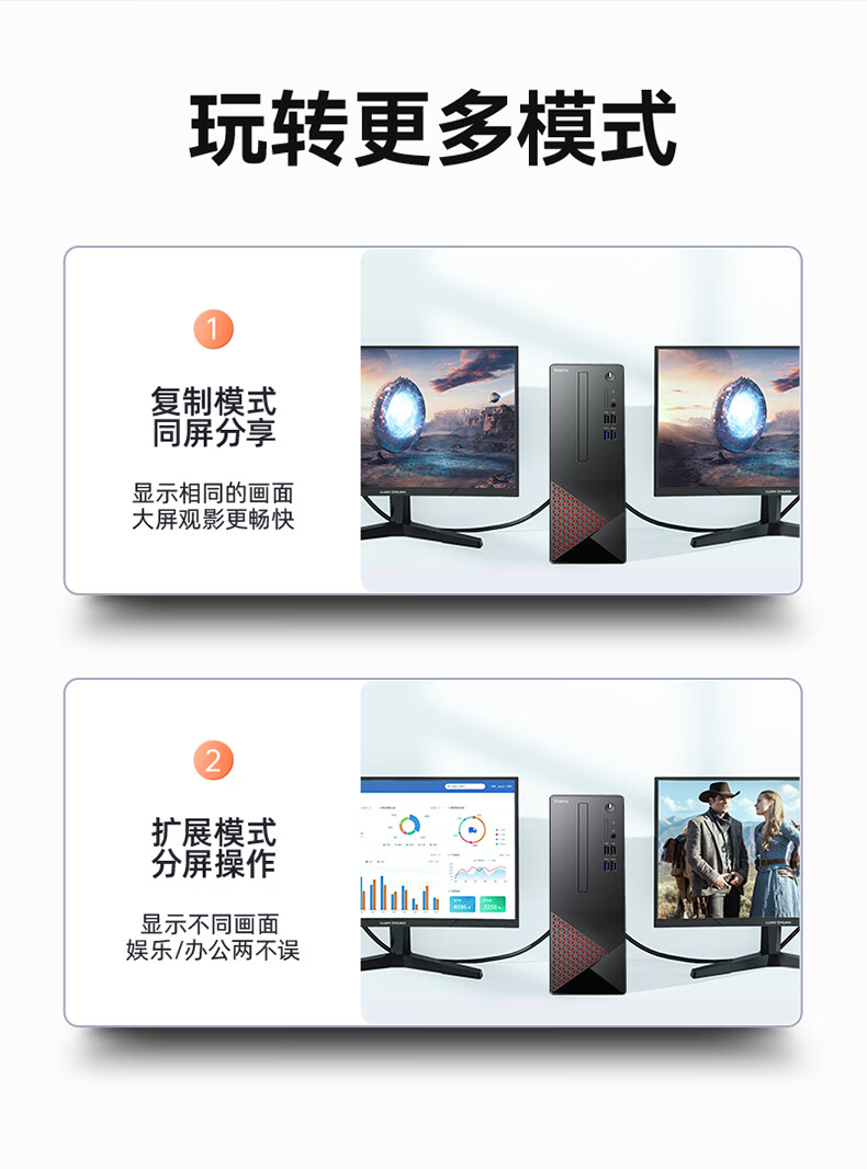 山泽(SAMZHE)DVI线24+1双通道 公对公DVI-D数字高清线信号转换线 笔记本显示器投影仪连接线 DV-2015 1.5米