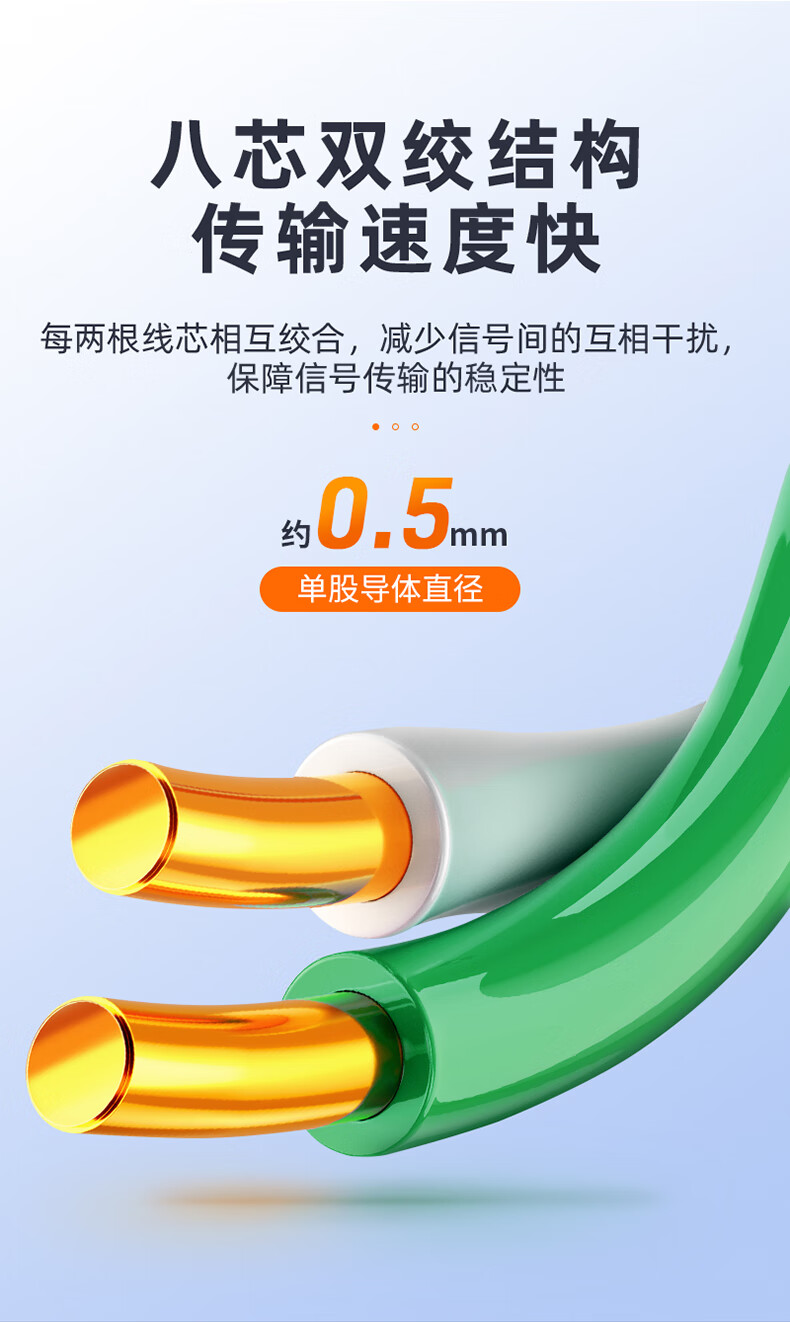 山泽(SAMZHE)工程级超五类千兆网线 无氧铜高速CAT5e类非屏蔽网线 网络布线专用箱线灰色 SZ-5050 50米