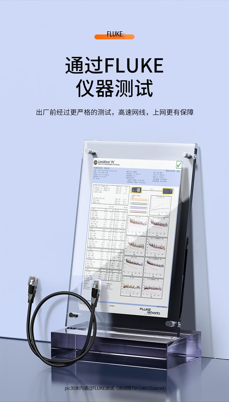 山泽(SAMZHE)六类网线 CAT6类千兆网络连接线 电脑宽带监控电脑网络8芯双绞成品跳线 白色 BTM-6020 2米