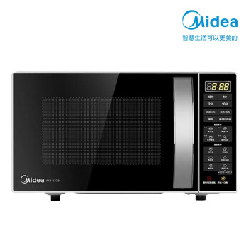 美的（Midea）微波炉智能湿度感应23L大容量 家用微波炉烤箱一体机家用易清洁面板 平板微波炉M3-232B