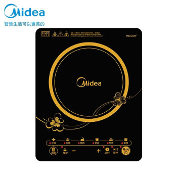 美的（Midea）电磁炉家用2100W大火力汉森高强面板 电磁灶智能定时家用 RT2160