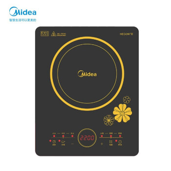 美的（Midea）电磁炉家用 匀火大火力炒菜火锅 一体多功能 C22-RT2240单锅
