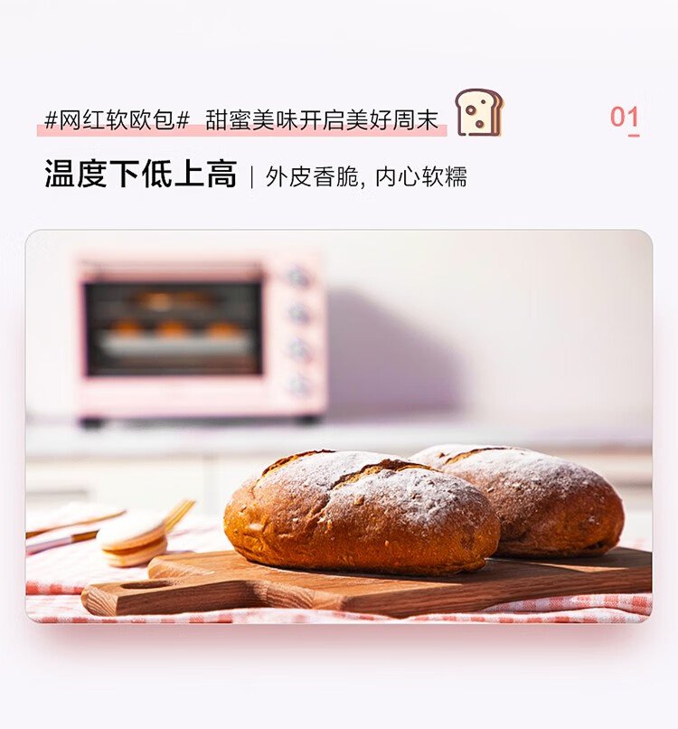 美的（Midea）电烤箱 上下独立控温 25升家用多功能电烤箱?含钛加热管 家用电烤箱PT25A0
