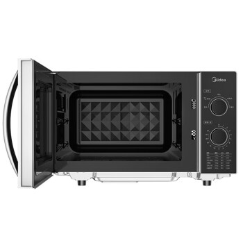 美的（Midea）微波炉旋钮式平板加热微波炉 23L机械M1-231E 红色