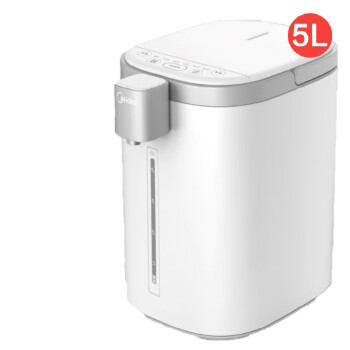 美的（Midea）电热水瓶热水壶恒温电水壶304多段温控烧水壶饮水机煮茶壶智能 MK-SP50E502经典白