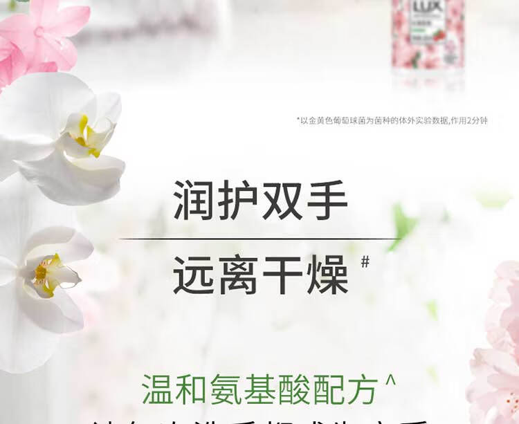 LUX抑菌泡泡洗手液 手部清洁液 悠婉莹净225ml