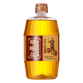 胡姬花 古法小榨花生油900ml