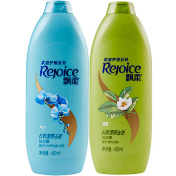 飘柔适合油性发质 日常护理双效清爽去油洗发露360ML