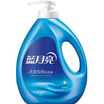 蓝月亮手洗专用洗衣液 6斤套装 1kg瓶*1+1kg袋*2 手洗