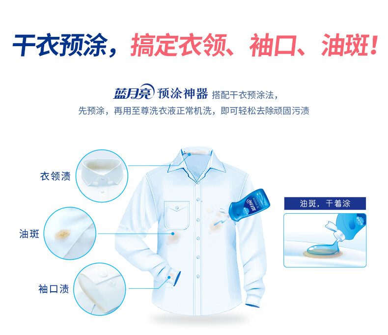 蓝月亮手洗洗衣液(盖)-白兰500g