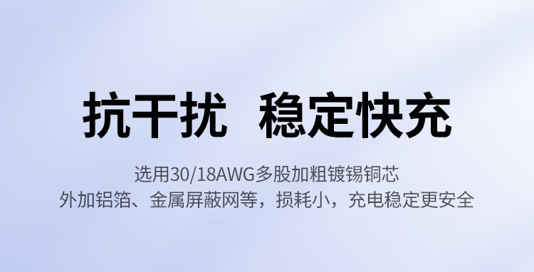 绿联（UGREEN）双Type-C数据线PD100W快充 5A华为电脑充电线c to c通用苹果安卓笔记本手机1.5米70428