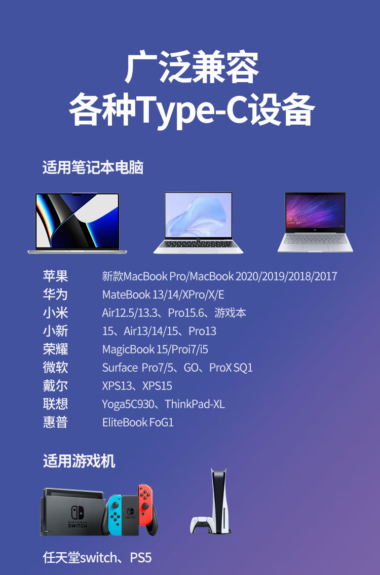绿联（UGREEN）双Type-C数据线PD100W快充 5A华为电脑充电线c to c通用苹果安卓笔记本手机1.5米70428