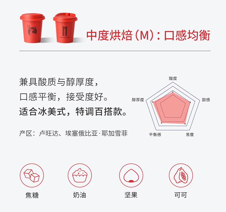 瑞幸咖啡（luckincoffee）元气弹2.0系列即溶咖啡 LMD混合装 3g*21颗