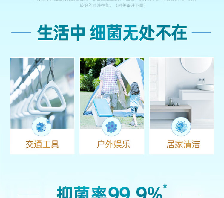 蓝月亮泡沫抑菌洗手液（鲜果薄荷）255ml