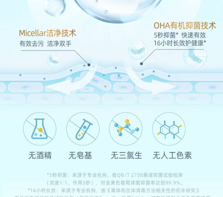 蓝月亮泡沫抑菌洗手液（鲜果薄荷）255ml