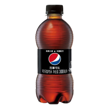 百事可乐碳酸饮料无糖PET300ML迷你罐*12