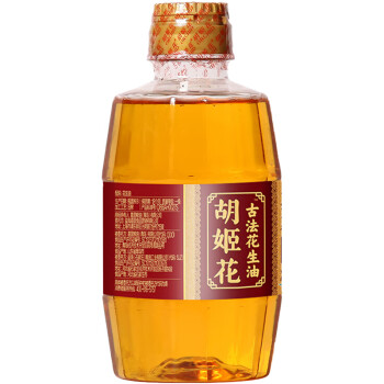胡姬花古法小榨花生油400ml*4