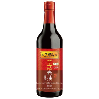 李锦记（LEE KUM KEE）[135763]草菇老抽500ml*2瓶