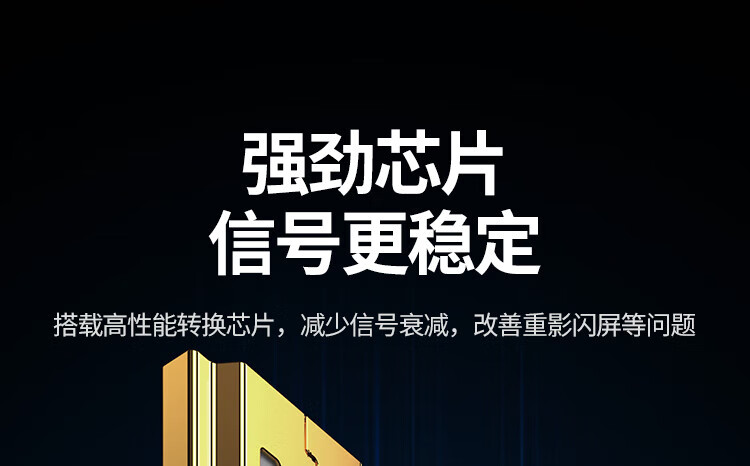 绿联（UGREEN）HDMI转VGA转换线 公对公 圆线 高清视频转接头 显示器连接线 1.5米 MM101 30449