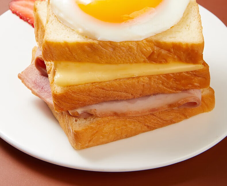 友臣（YOUCHEN）魔方吐司手撕面包欧包营养早餐休闲零食友臣咸蛋黄味魔方吐司420g