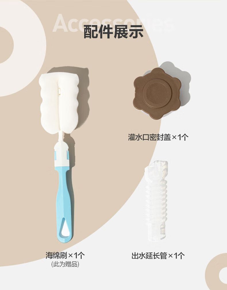 牧高笛储水桶户外野餐露营大容量车载水桶pro13LNX21674009暖沙色